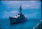 USS Leonard F. Mason (DD-852), May 1960, Midway Islands.