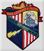 Ship's patch, USS Leonard F. Mason (DD-852).